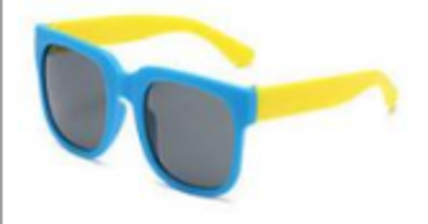 Sunglasses - blue/yellow