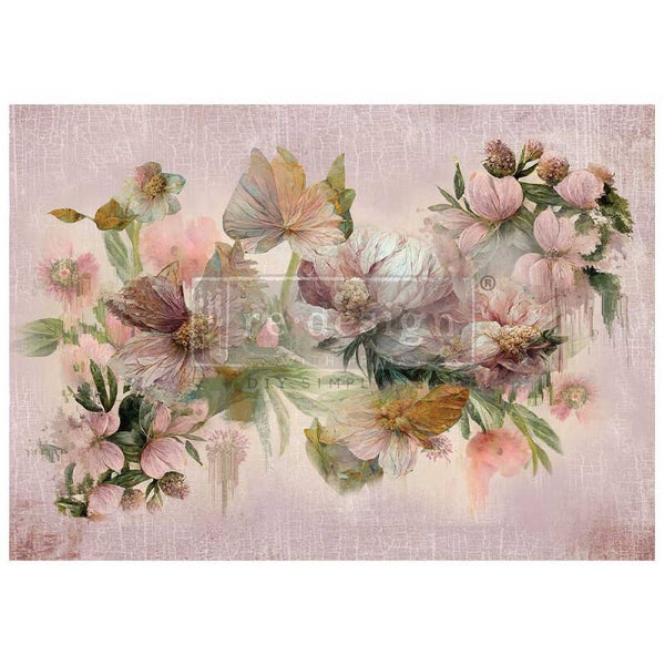Redesign - A1 decoupage Fiber - Wisp of mauve