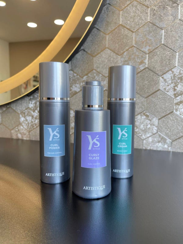 Curl trio! Curly glaze, Curl Power & Curl Cream