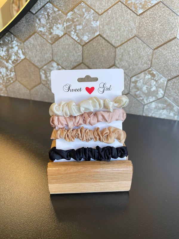 Scrunchie 4 stuks - Stoer