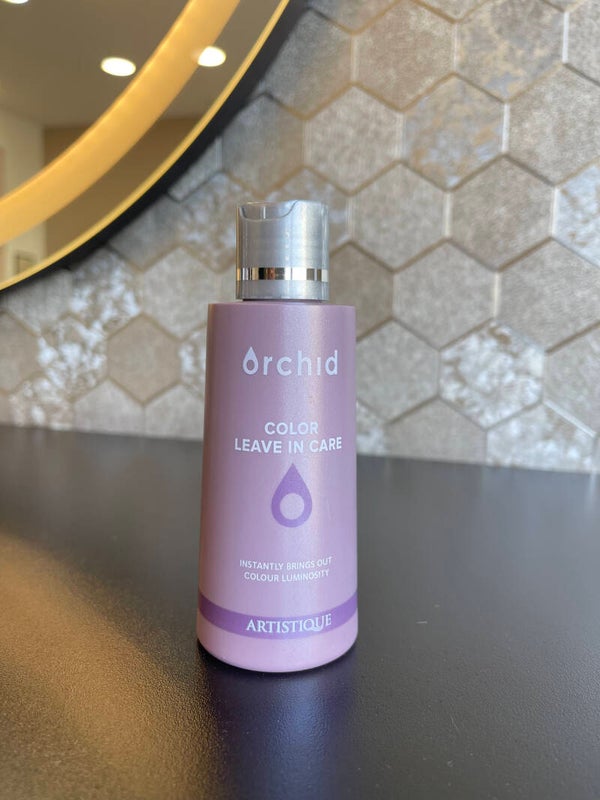 Orchid color leave in care