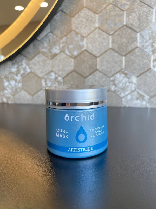 Orchid curl mask