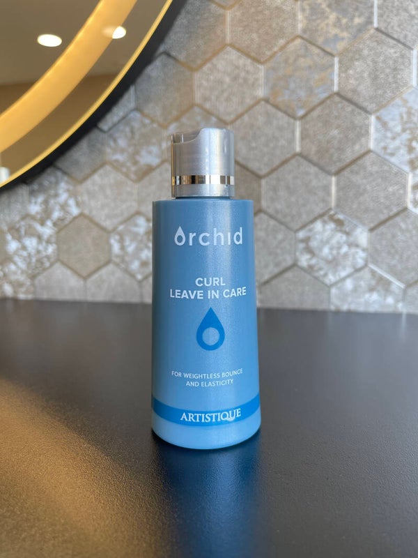 Orchid curl leave in care