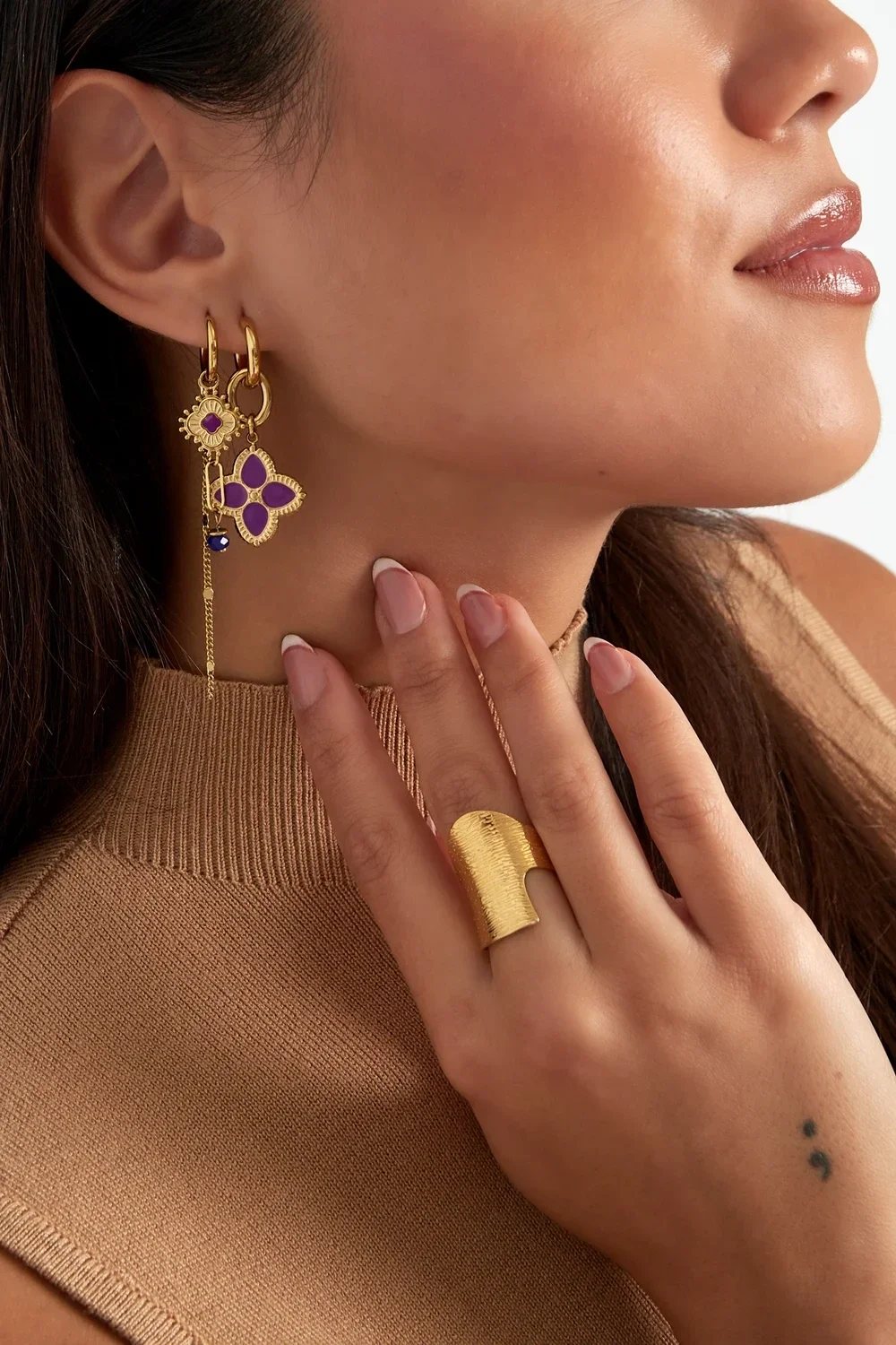 Pink Bloom Earrings