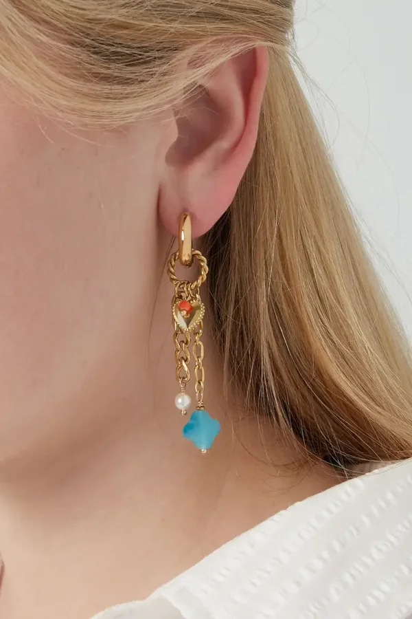 Noa Blue Earrings