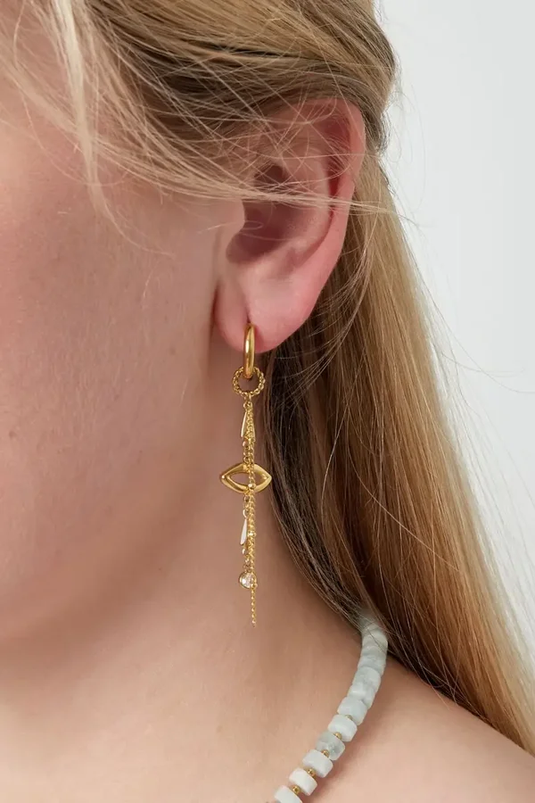 Lips on Fire Earrings