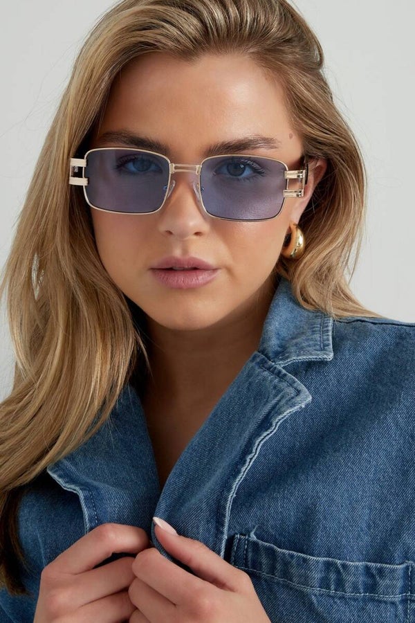 Sun Candy Sunglasses pink and bleu