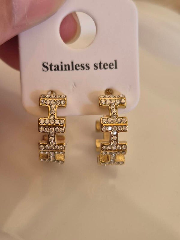 Luxury Strass Hoops