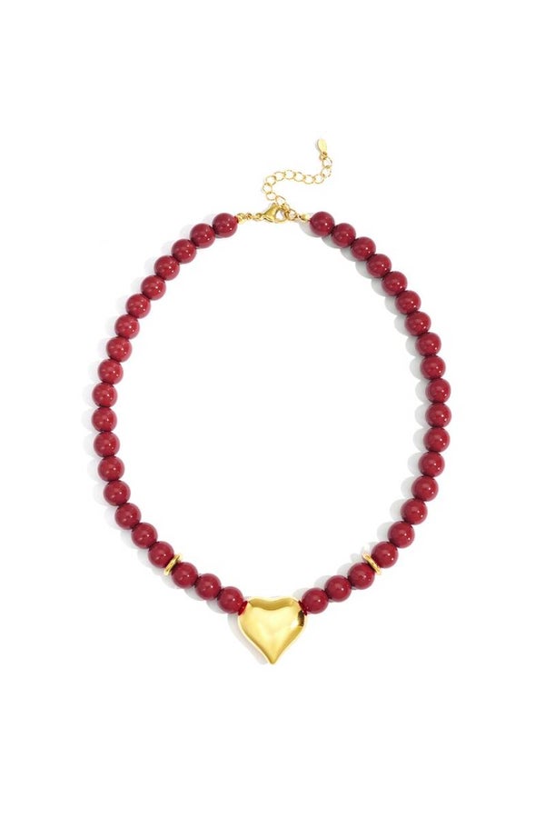 Rosella Heart Necklace