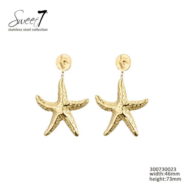 Coralie Starfish Earrings