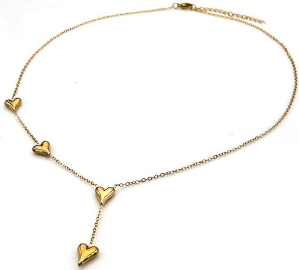 Heart Cascade Necklace