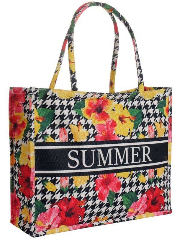 Strandtas Summer Blossem
