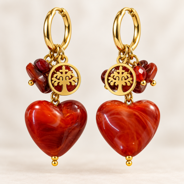 Heart of Life Earrings