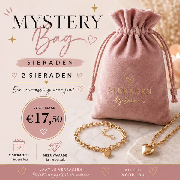 Mystery Bag zilver 17,50