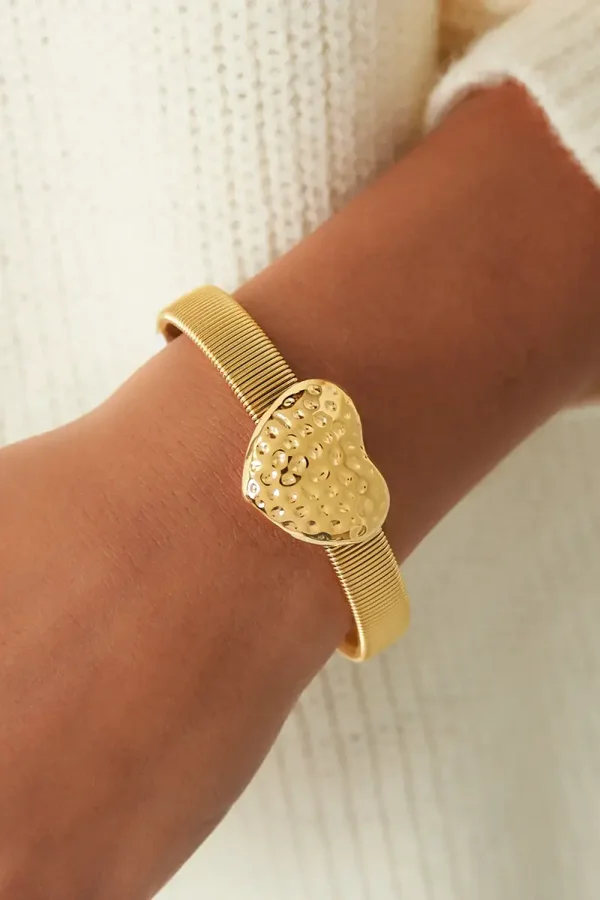 Heart Cuff Bracelet