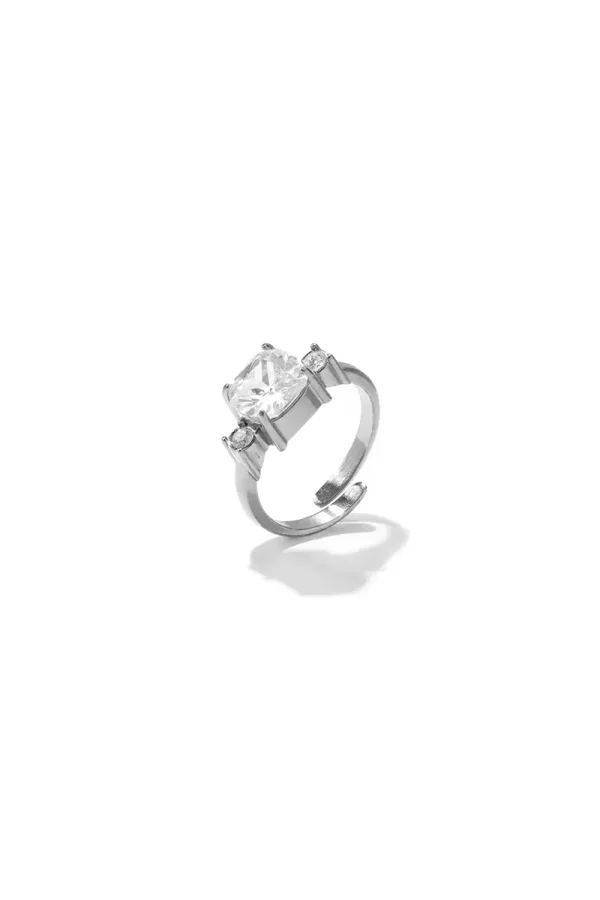 Elara Zirconia Ring Zilver