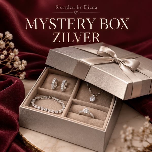 Mystery box zilver