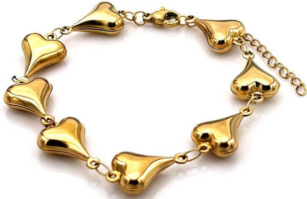 Bold Hearts Bracelet