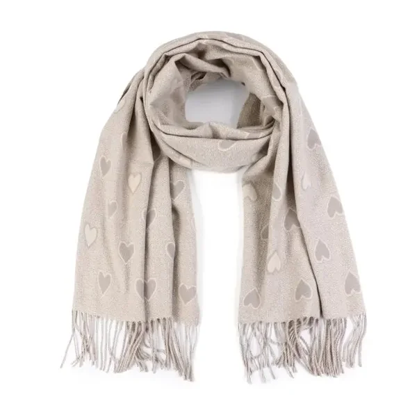 Winterhart Sjaal beige