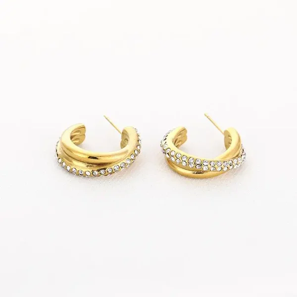 Royal Glow Hoops