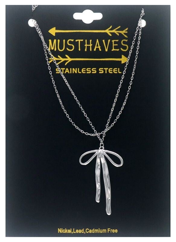 Forever Bow Necklace