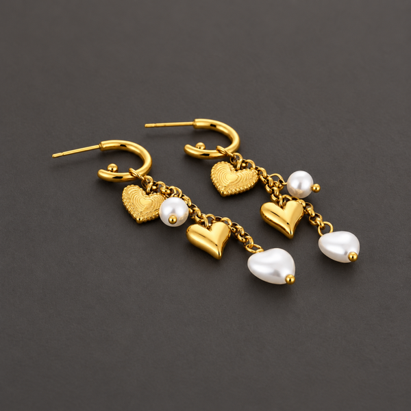 Romy Heart Earrings