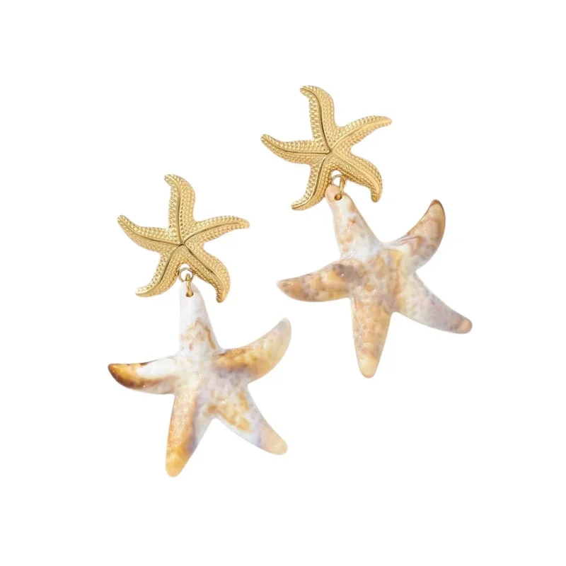 Sandy Star Earrings