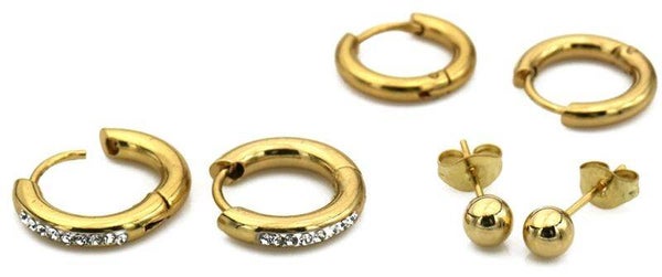 Trio Basics Earrings Set