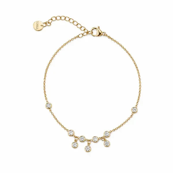 Triple Strass Anklet