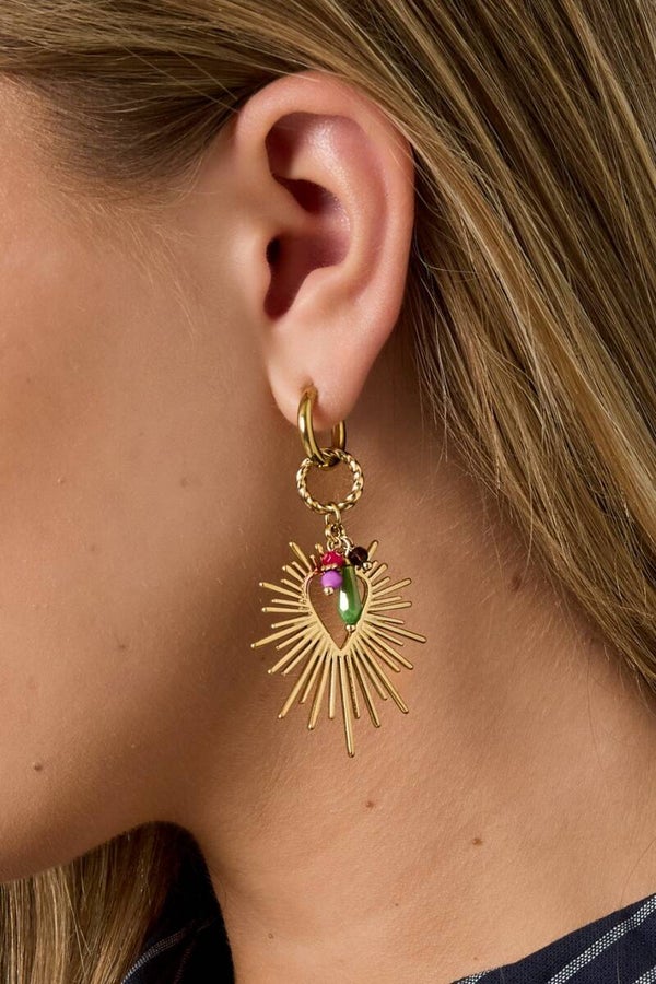 Crimson Whisper Earrings
