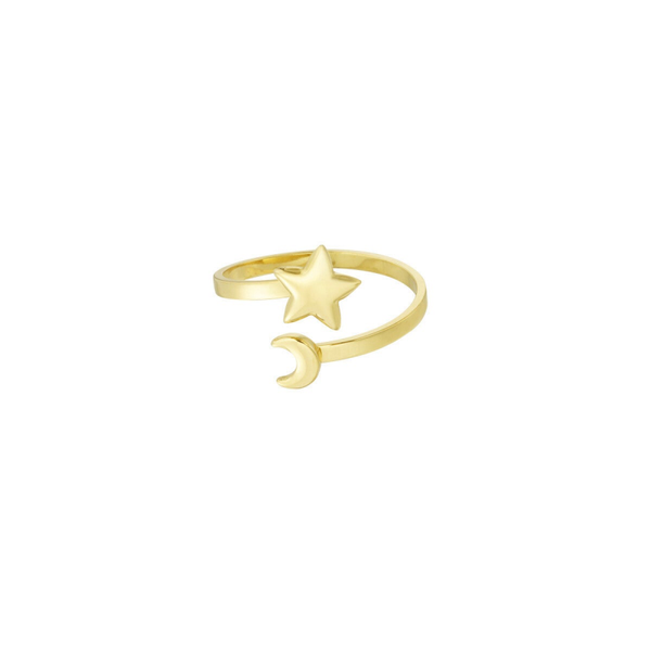 Heavenly sign ring goud