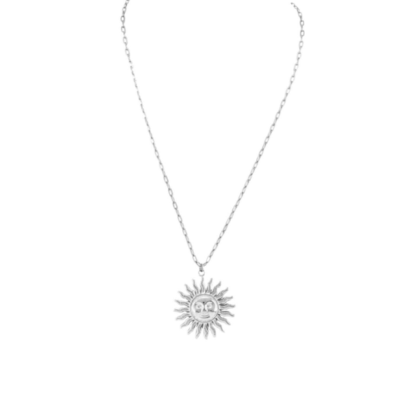 Sunshine ketting zilver