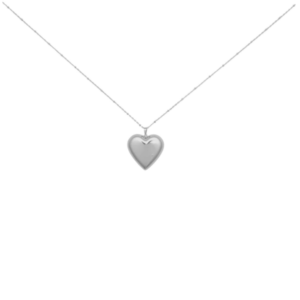 Bunny love lange ketting zilver