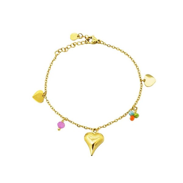 Enkelbandje hearts mix