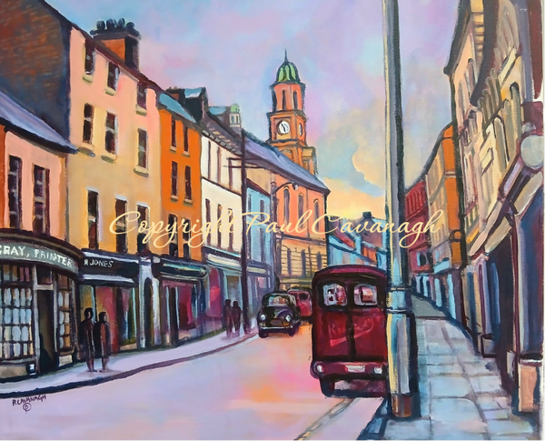 Main Street, Strabane, c1968 by Paul Cavanagh