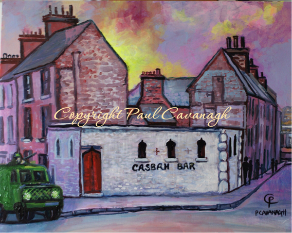 Casbah Bar, Derry c1984 by Paul Cavanagh