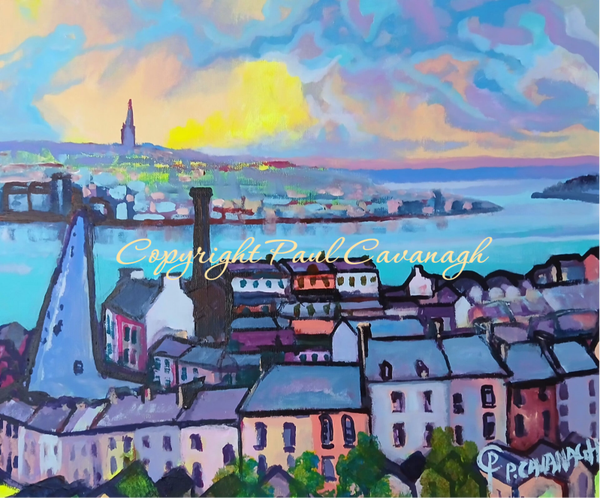 Waterside c 1950s by Paul Cavanagh