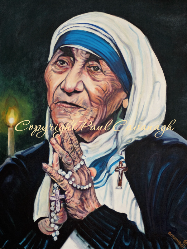Saint Mother Teresa by Paul Cavanagh