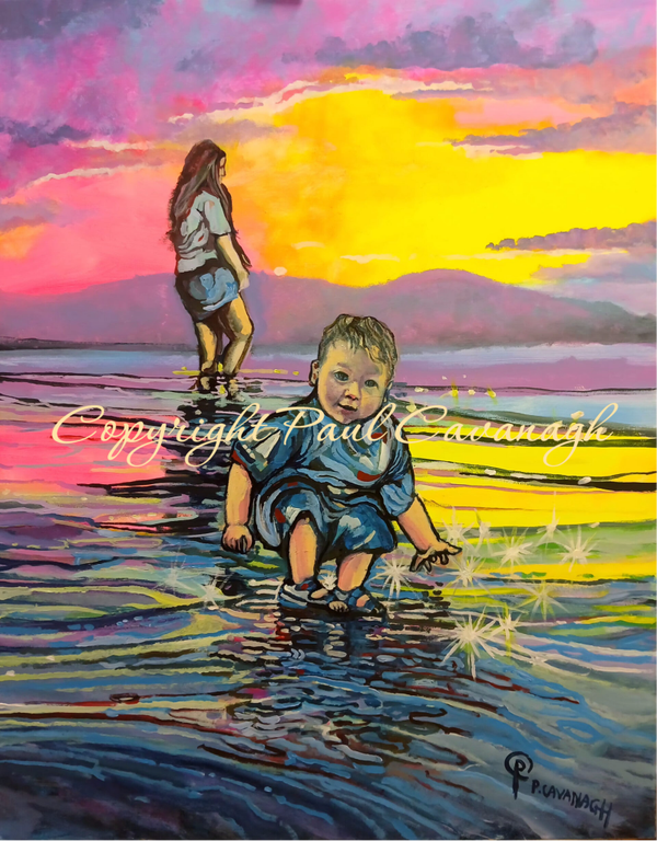 Golden Days at Mulroy Bay by Paul Cavanagh