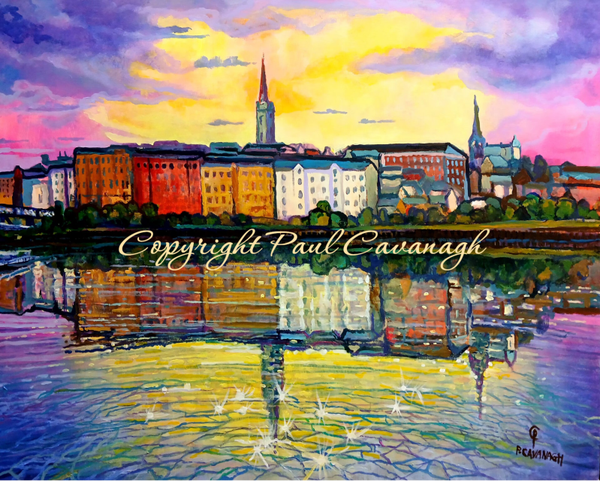 River Foyle Skyline by Paul Cavanagh