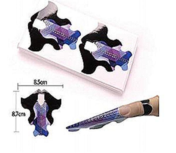 CHABLON NAILS FORMS ( 100 PIECES)