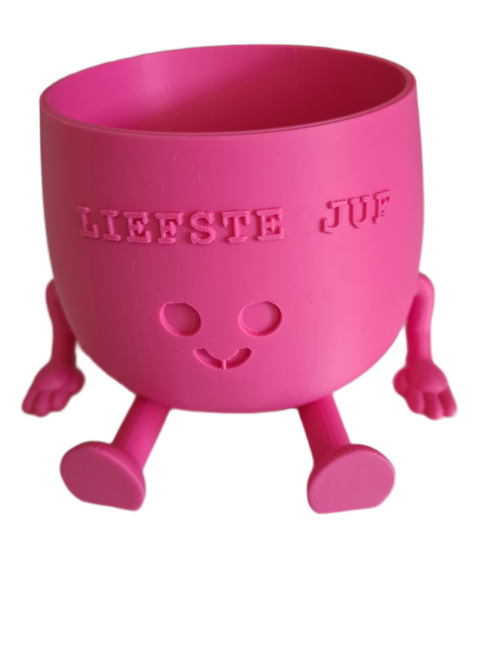 Happy Pot Liefste juf met kokosaarde en tuinkerszaad