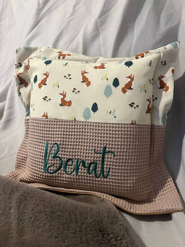 Kissenbezug mit Rand 45x45cm