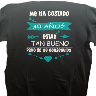 Camisetas perdonalizadas