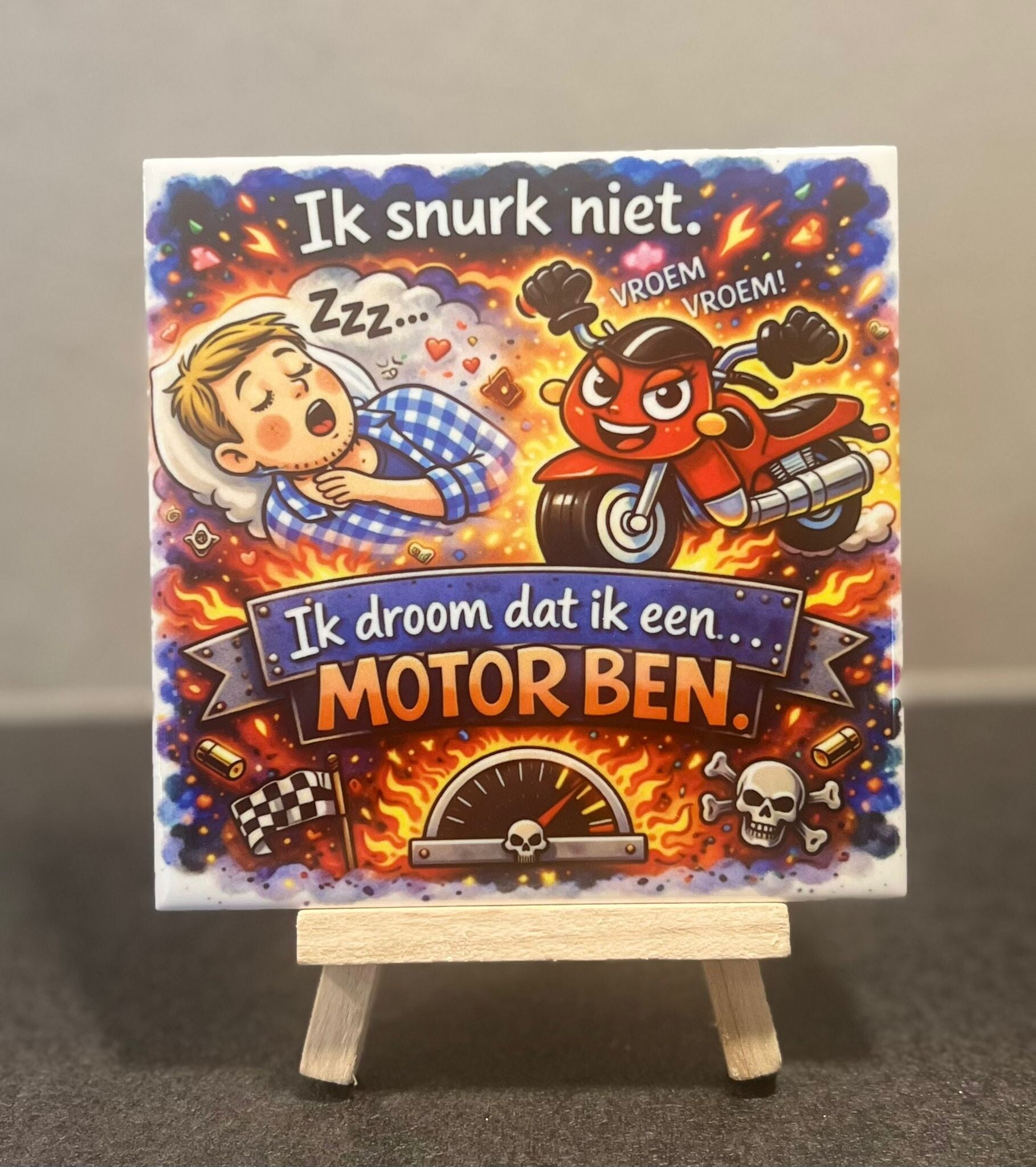 Ik snurk niet