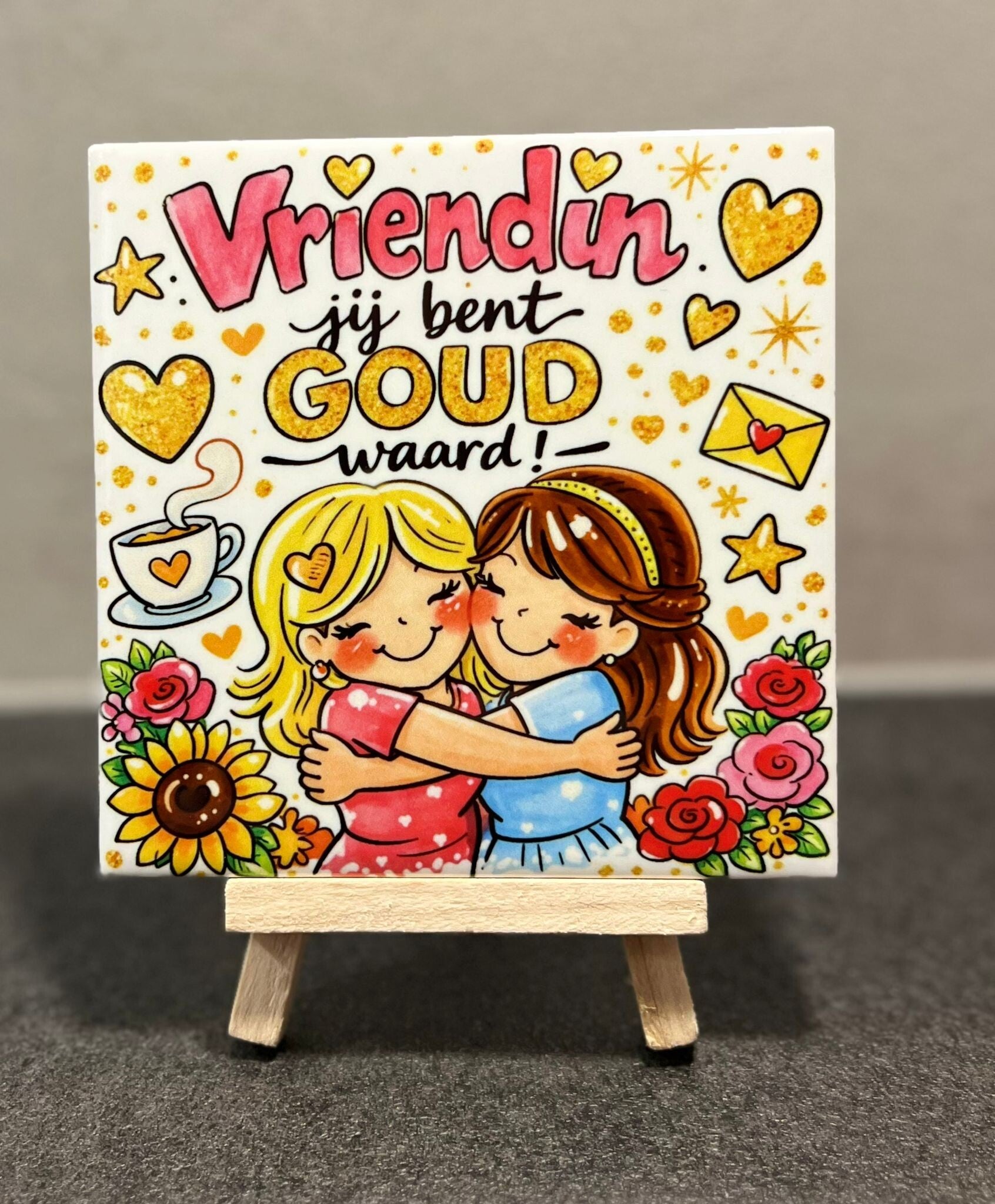 Vriendin jij bent goud waard