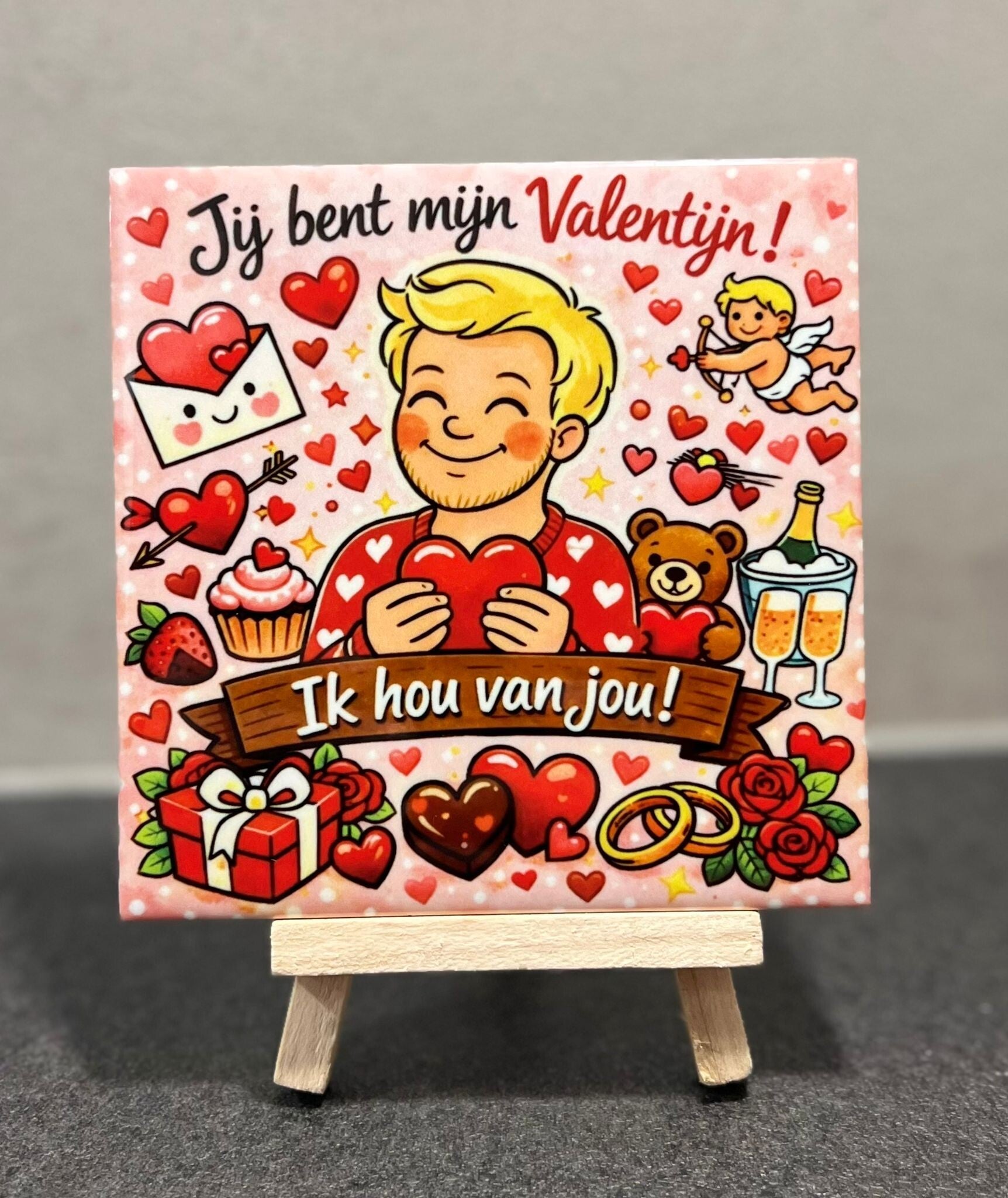 Jij bent mijn Valentijn man 1