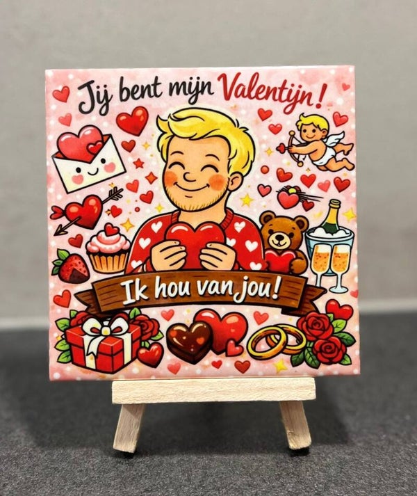 Jij bent mijn Valentijn man 1