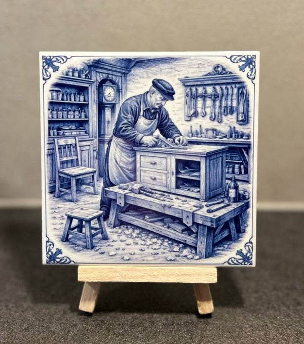Meubelmaker Delfts blauw