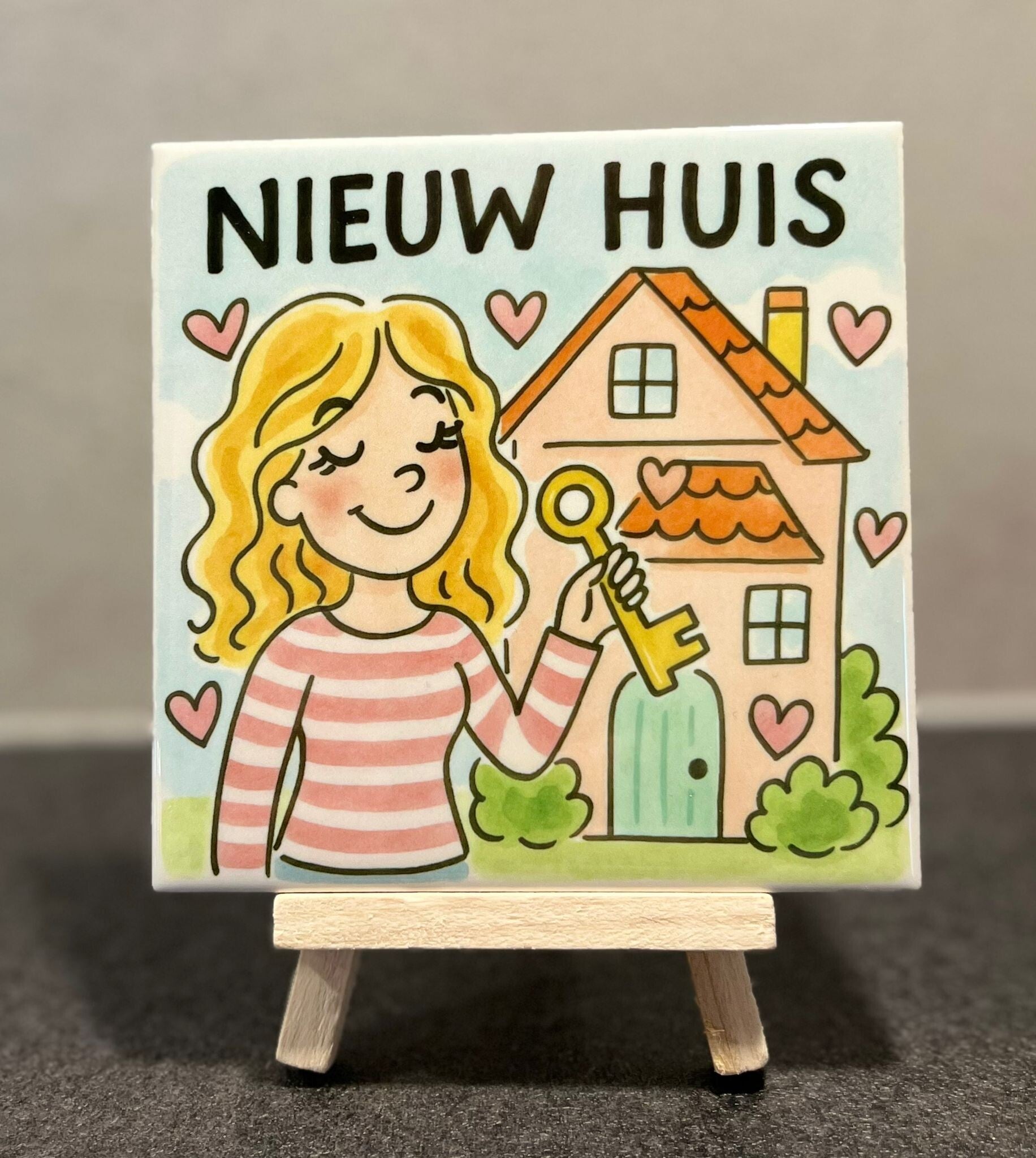 Nieuw huis vrouw